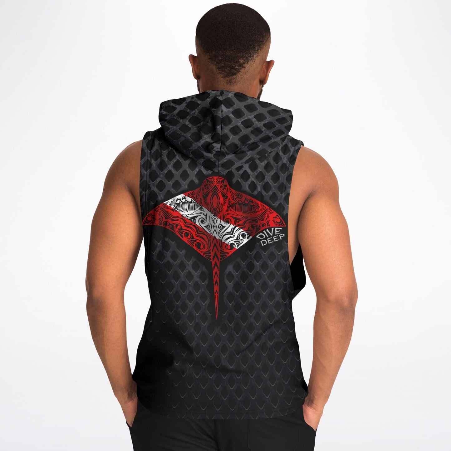 Dive Deep Armhole Hoodie
