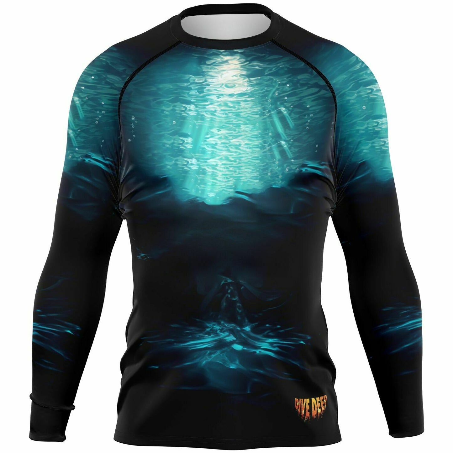 men rashguard octopus