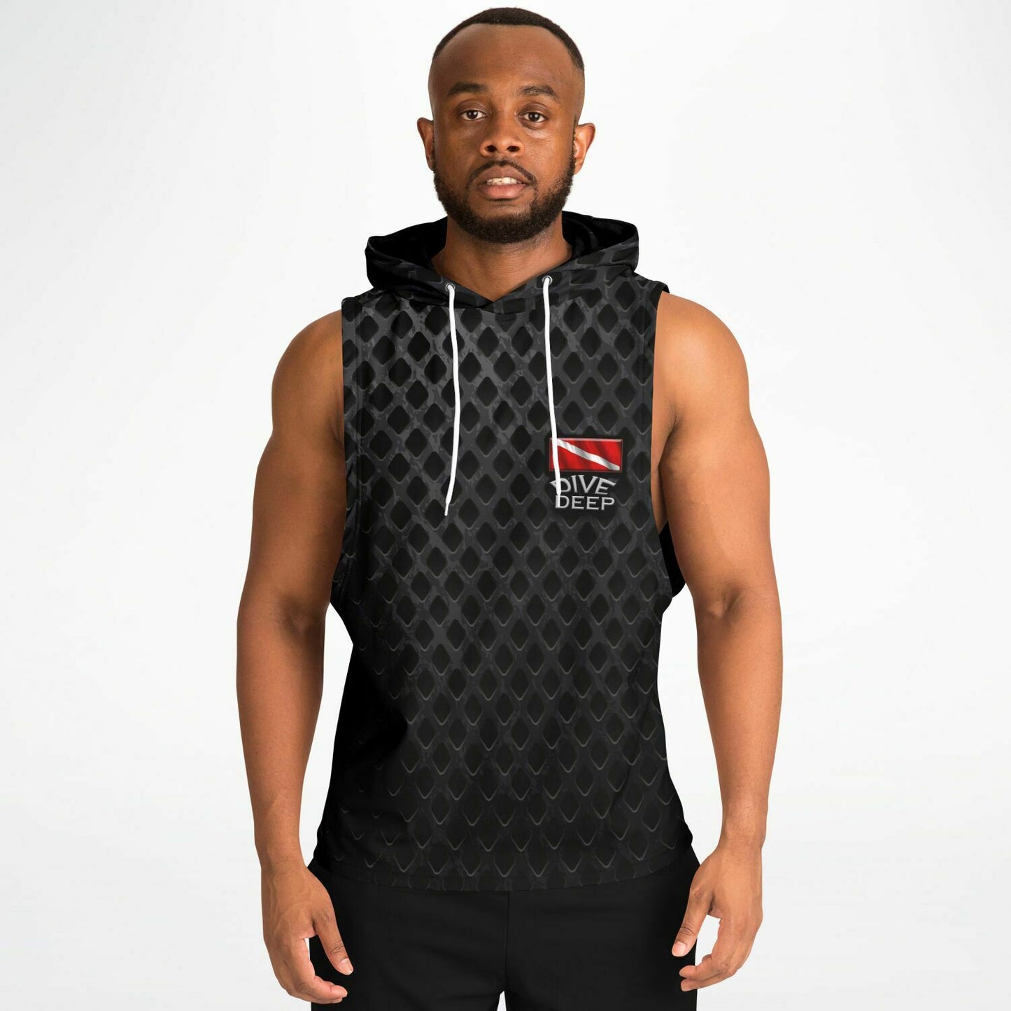 Dive Deep Armhole Hoodie