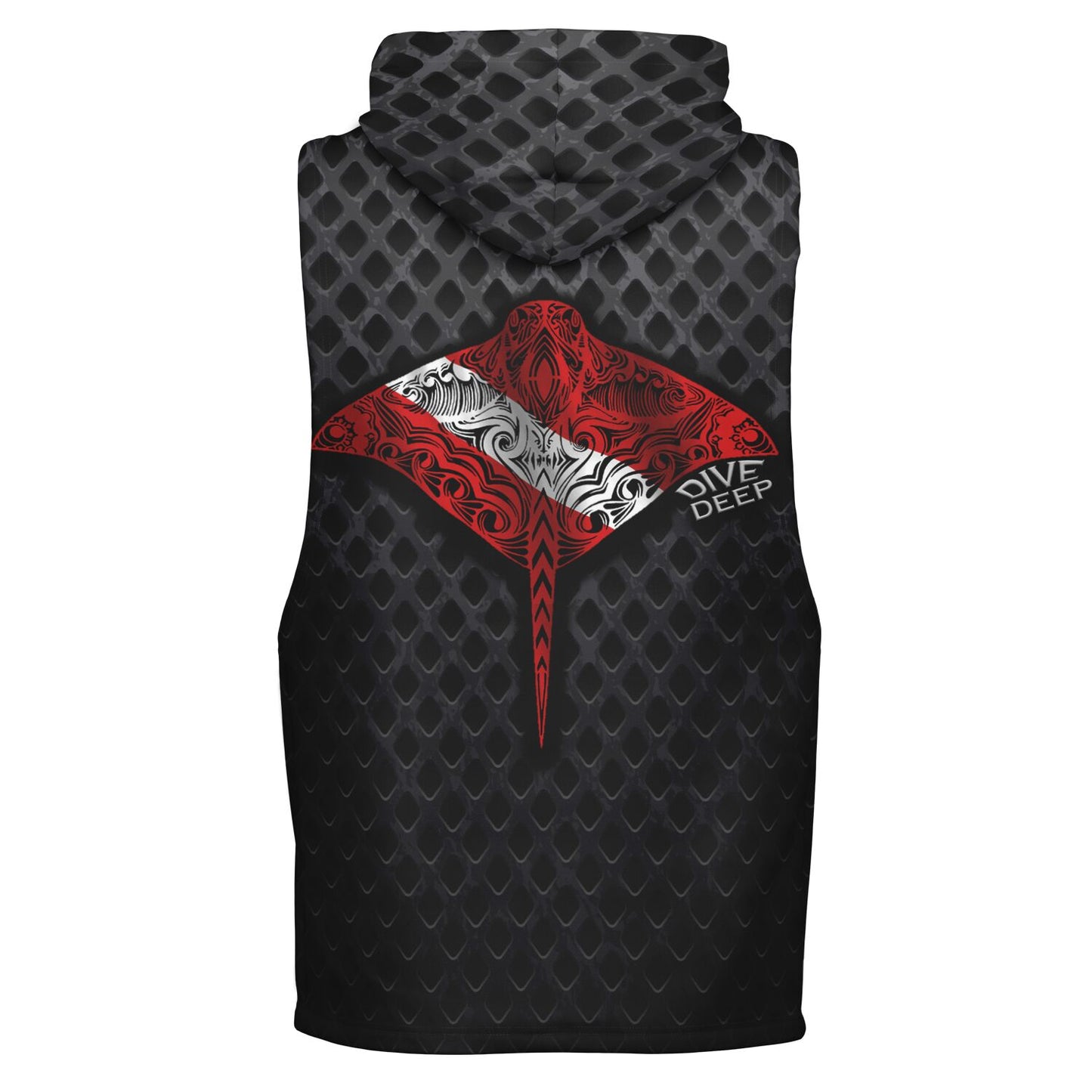 Dive Deep Armhole Hoodie