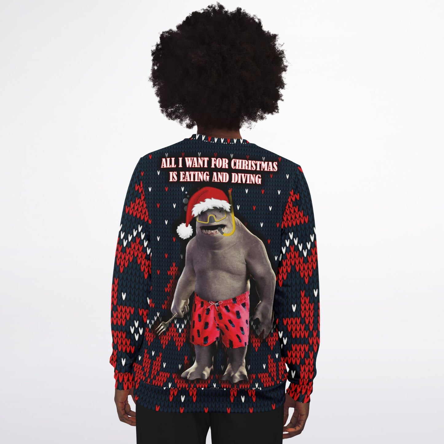 Hungry Santa Shark