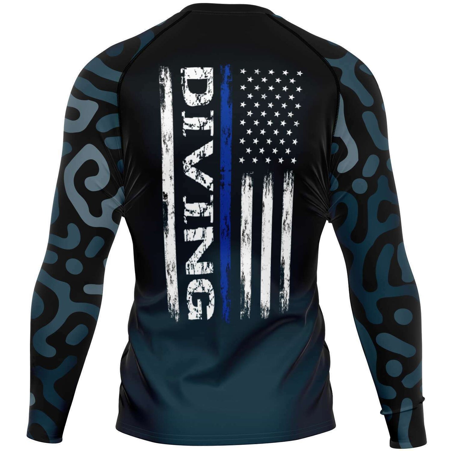 long sleeve scuba diving rash guards