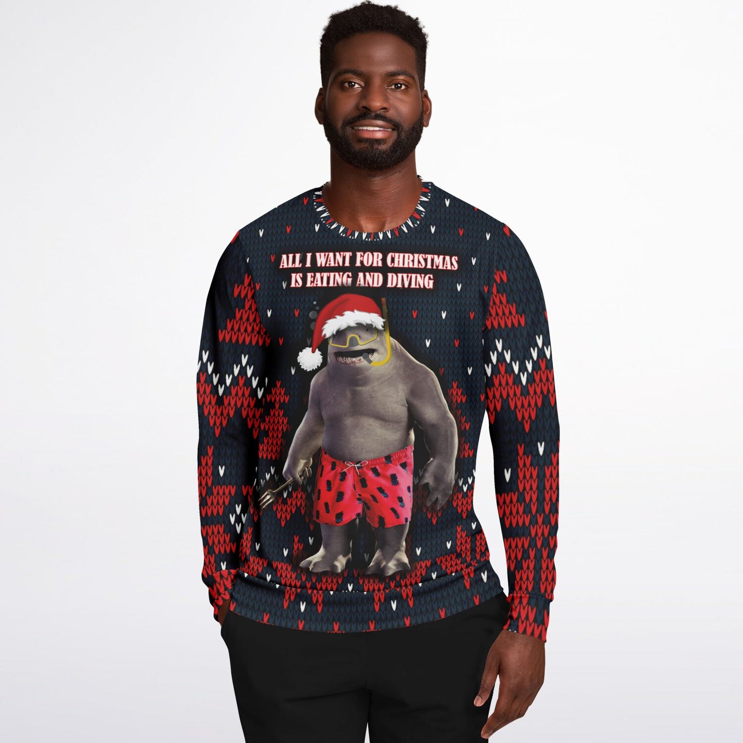 Hungry Santa Shark