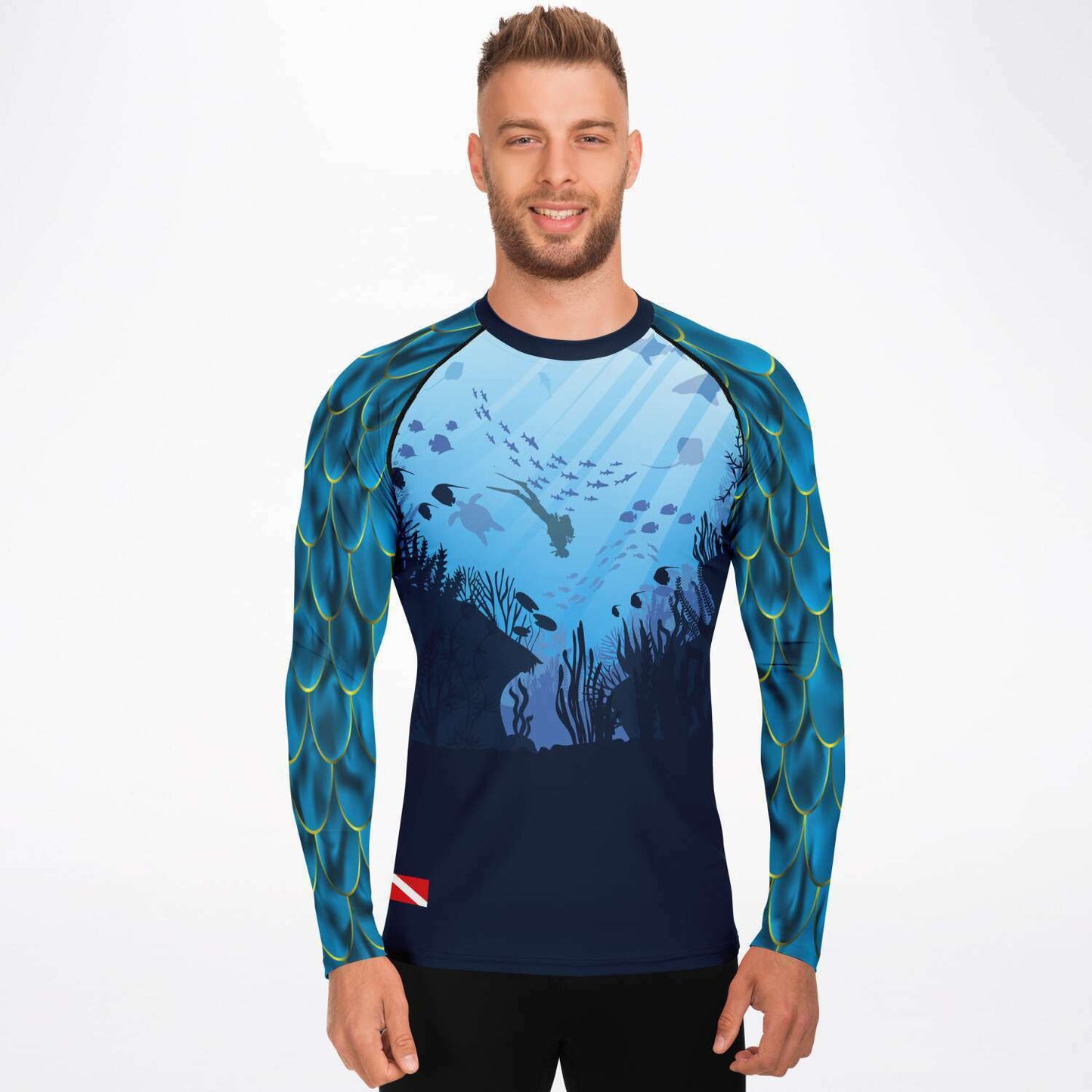 scuba rash guard mens