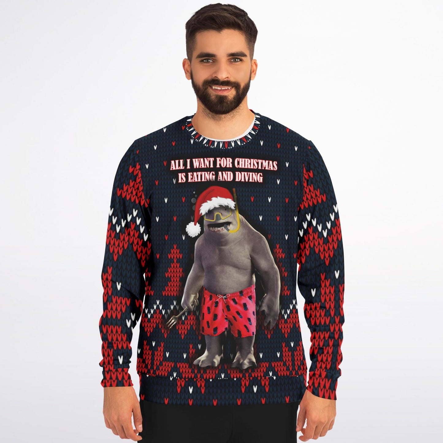 Hungry Santa Shark