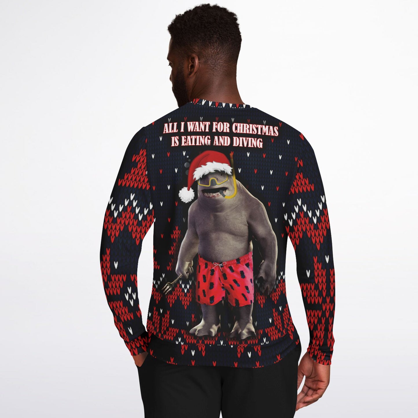 Hungry Santa Shark
