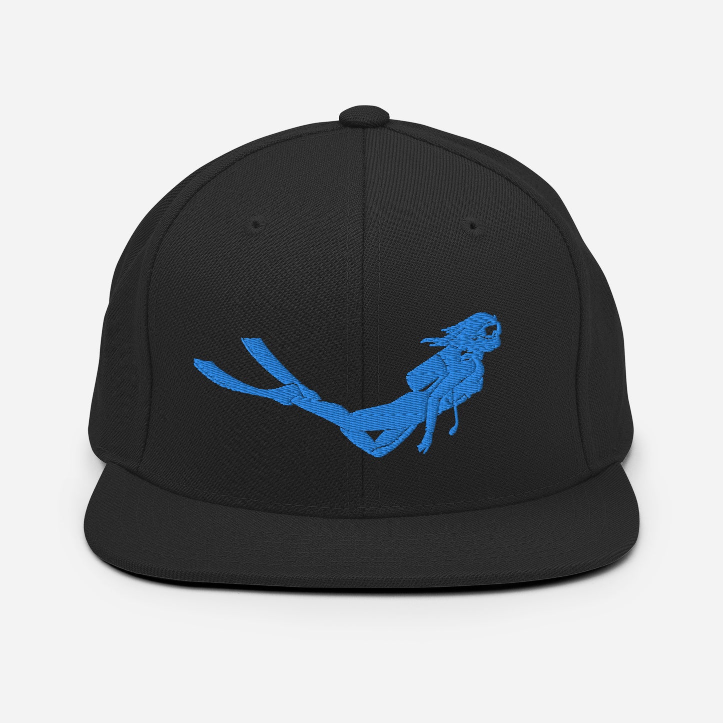 Scuba Girl Snapback Hat