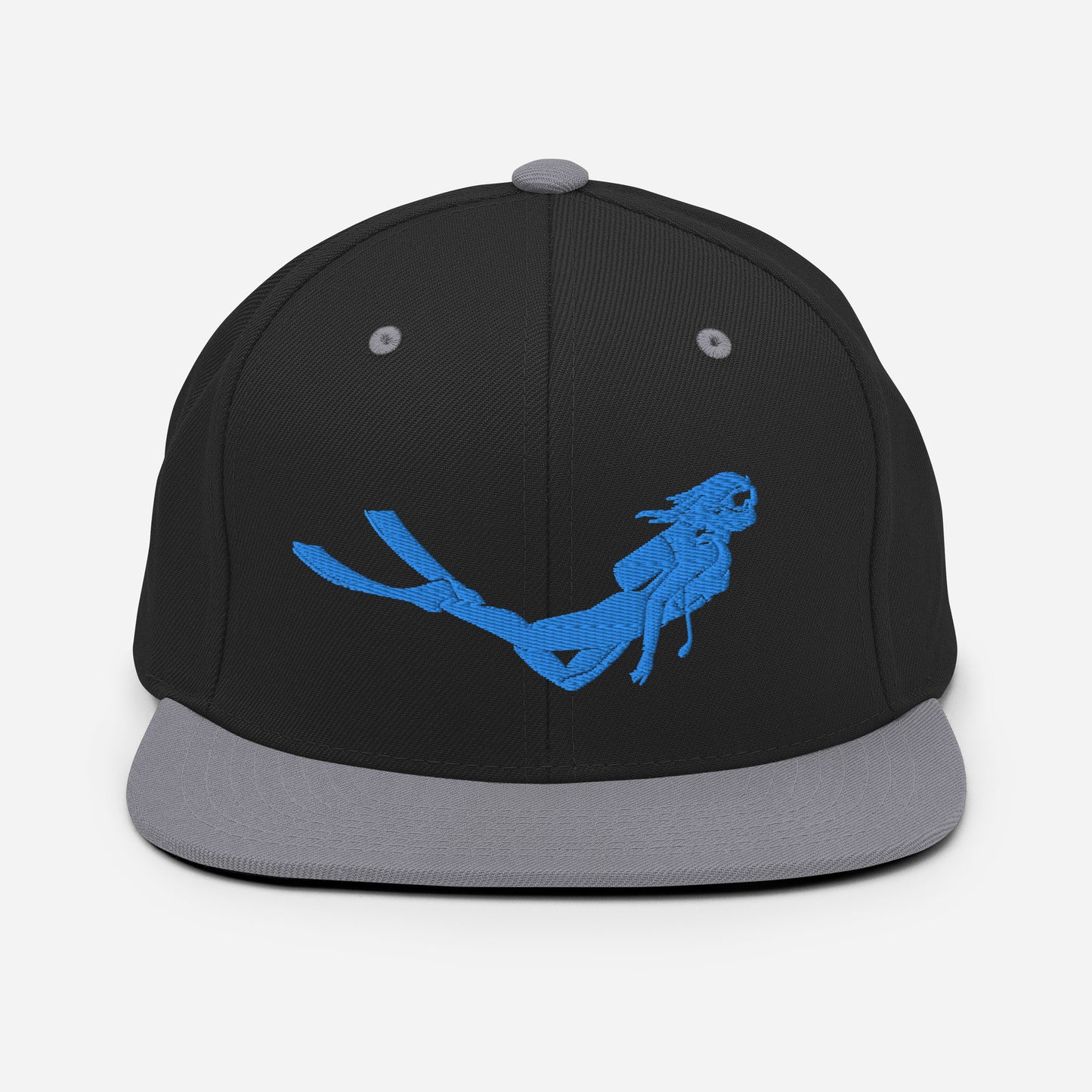 Scuba Girl Snapback Hat