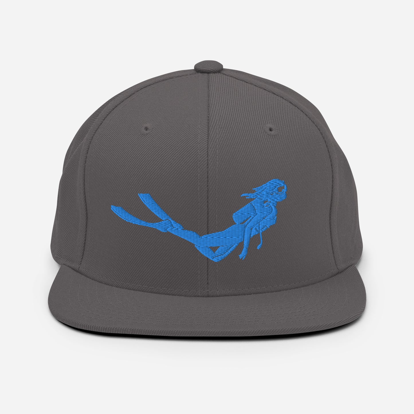 Scuba Girl Snapback Hat