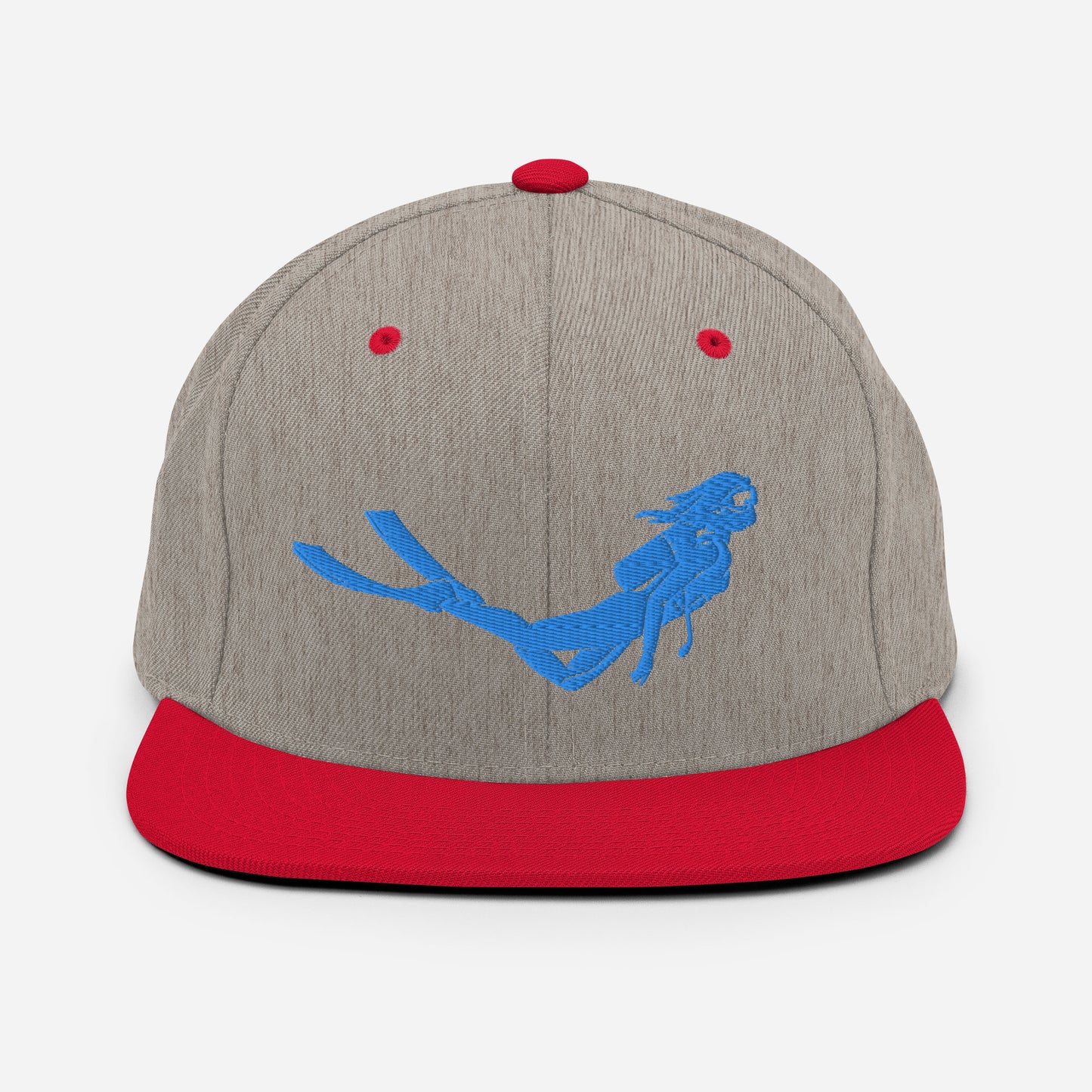 Scuba Girl Snapback Hat