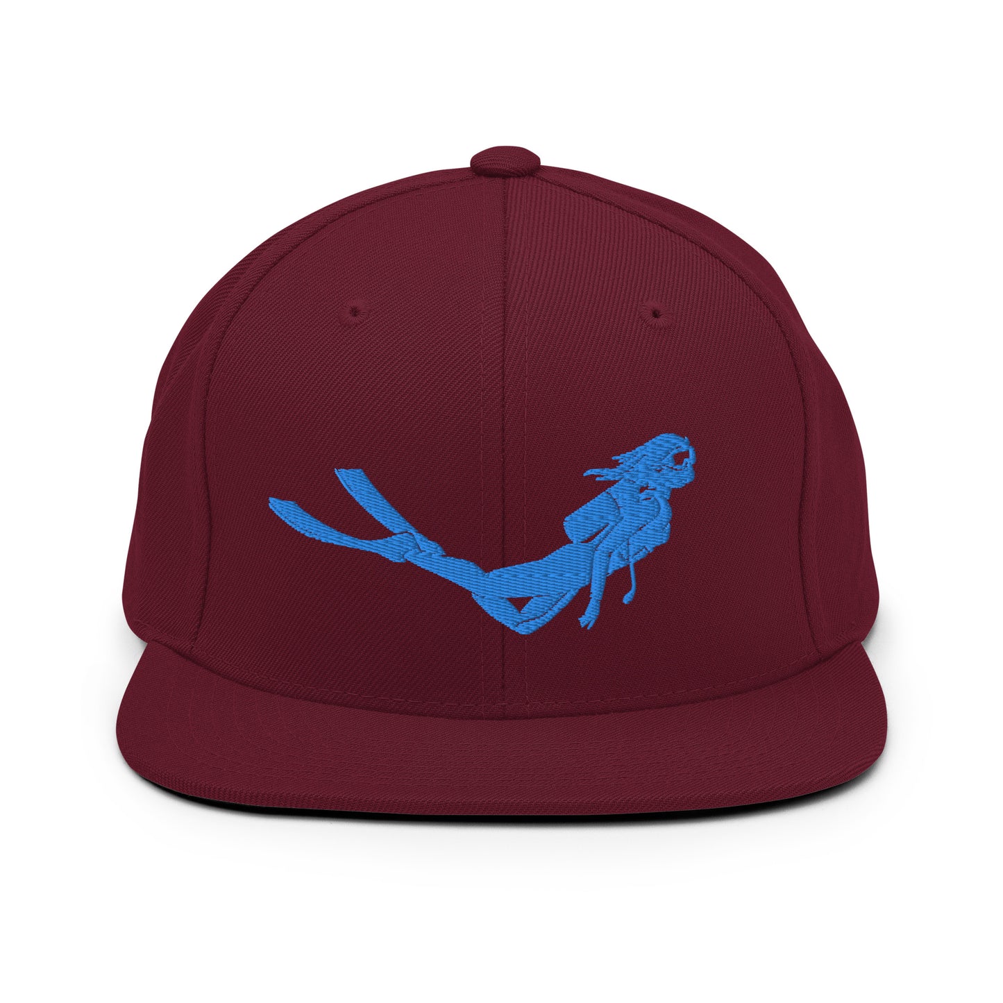Scuba Girl Snapback Hat