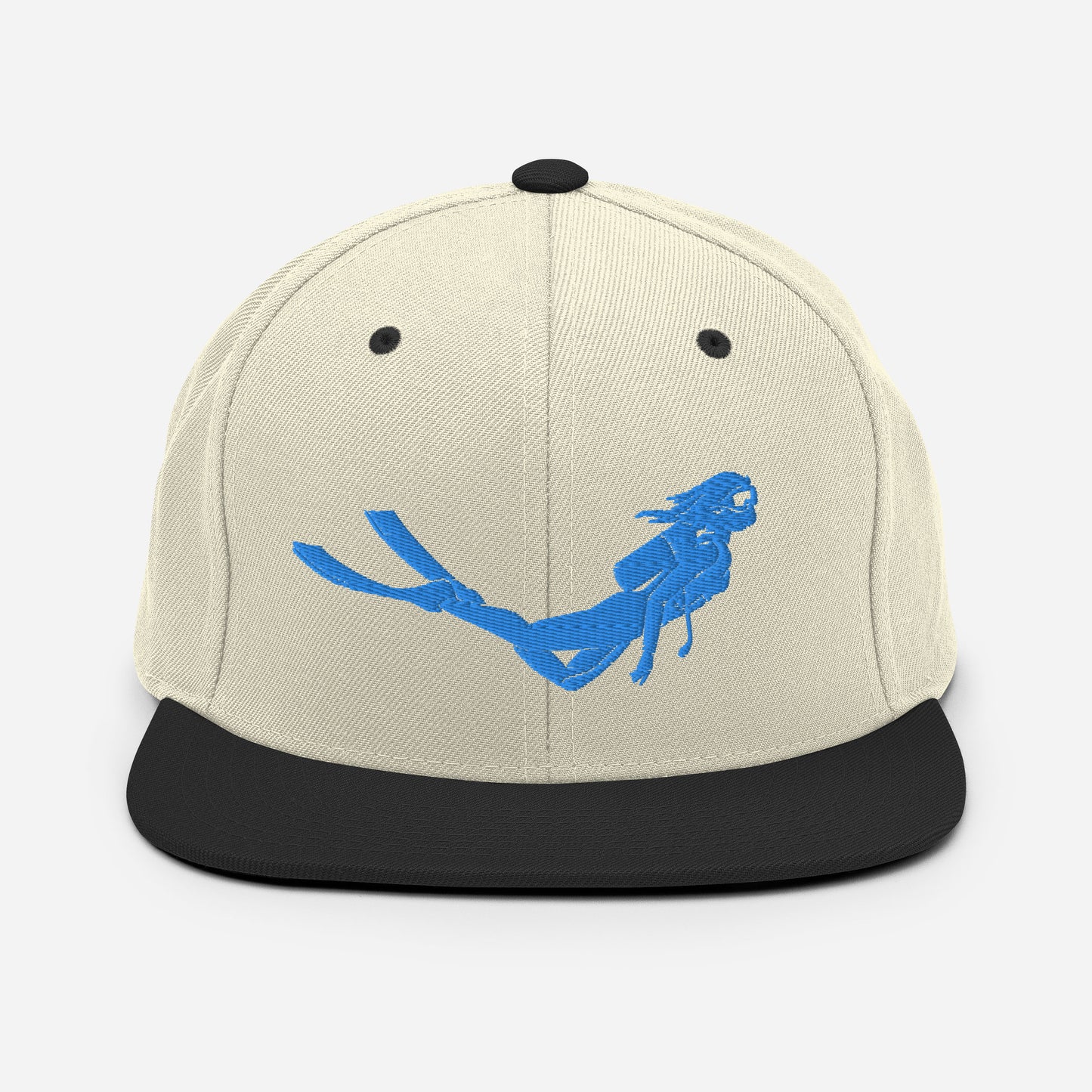 Scuba Girl Snapback Hat