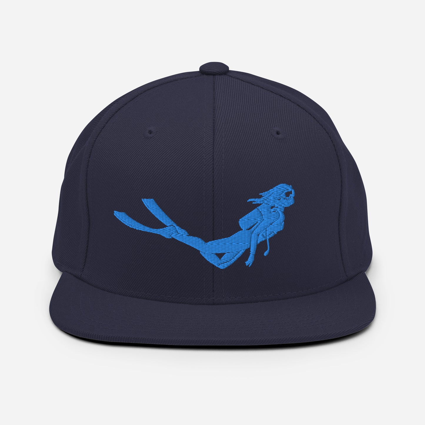 Scuba Girl Snapback Hat