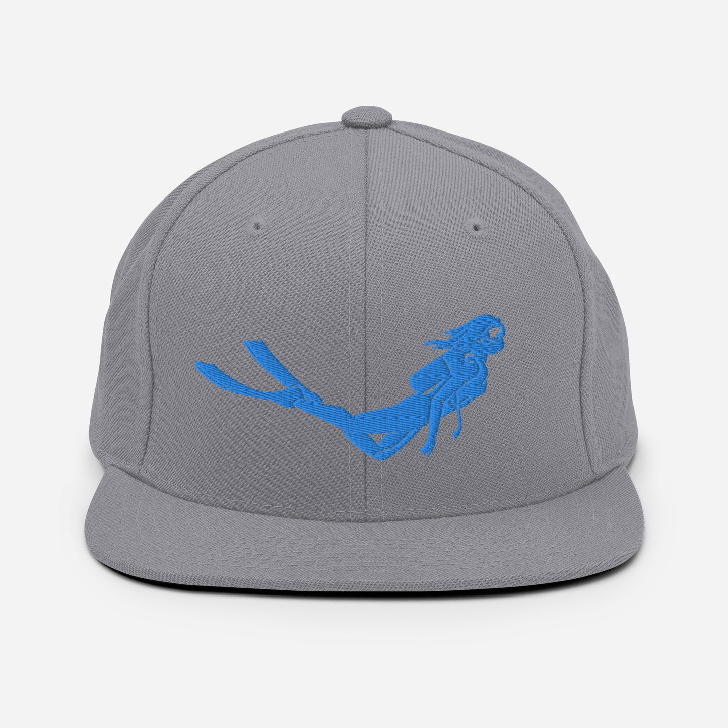 Scuba Girl Snapback Hat