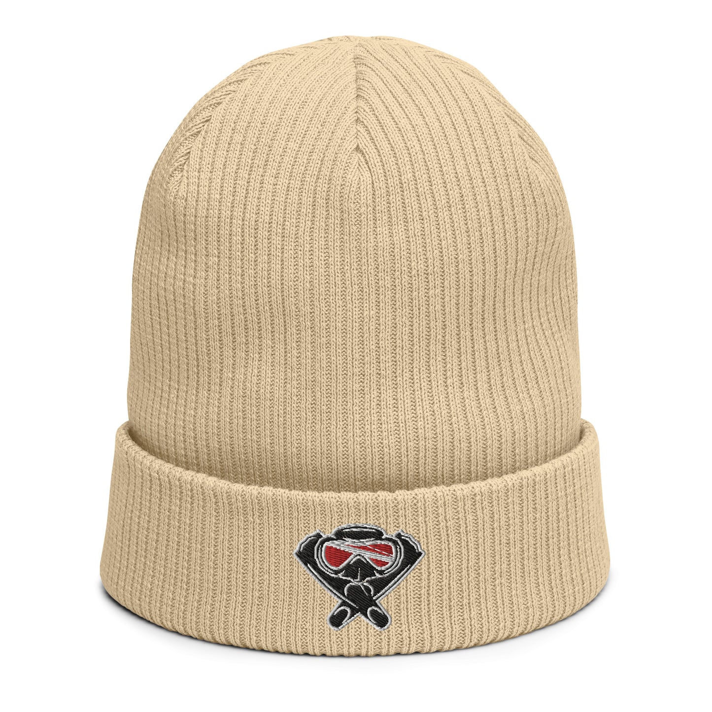 Organic ribbed beanie