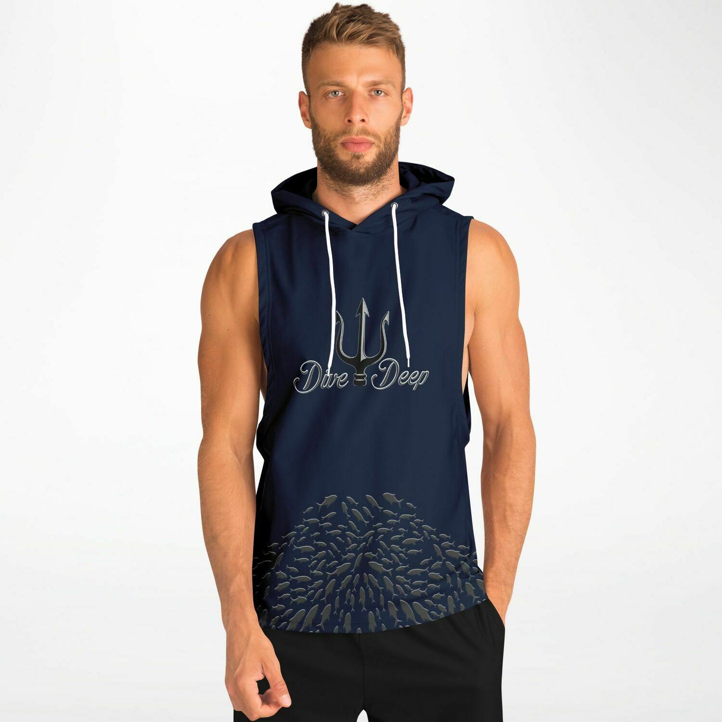 Dive Deep  Armhole Hoodie