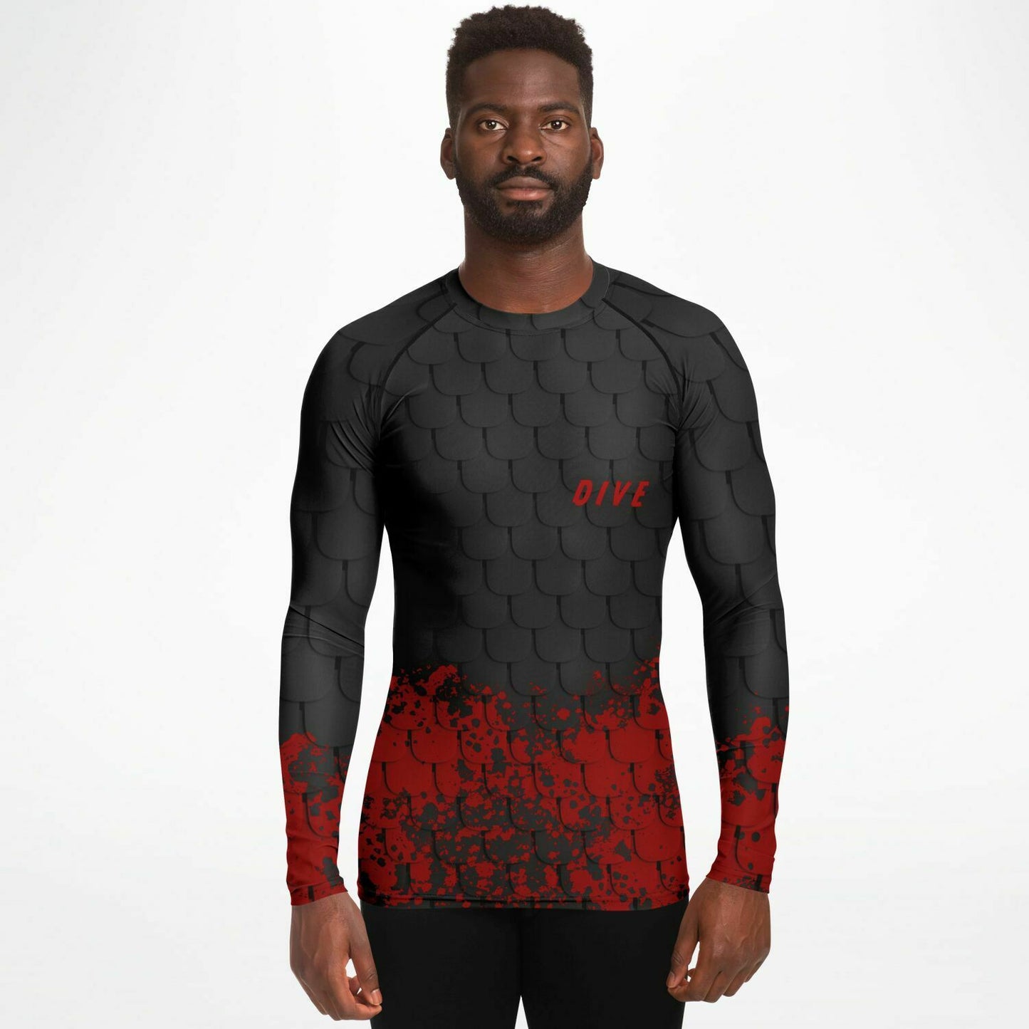 Dive Red Rashguard