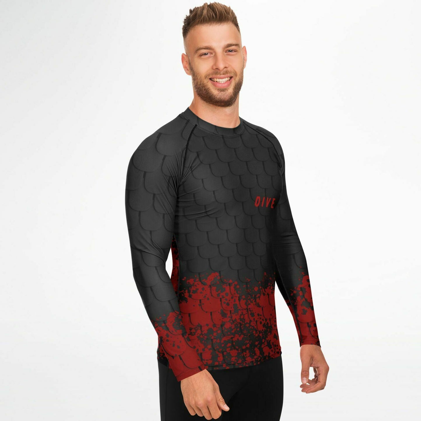 Dive Red Rashguard