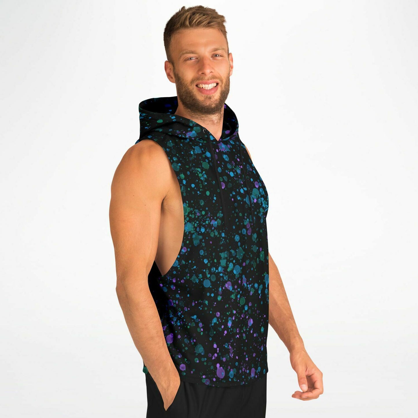 Diver Armhole Hoodie - AOP