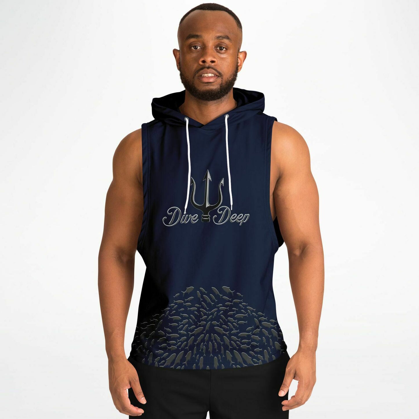 Dive Deep  Armhole Hoodie