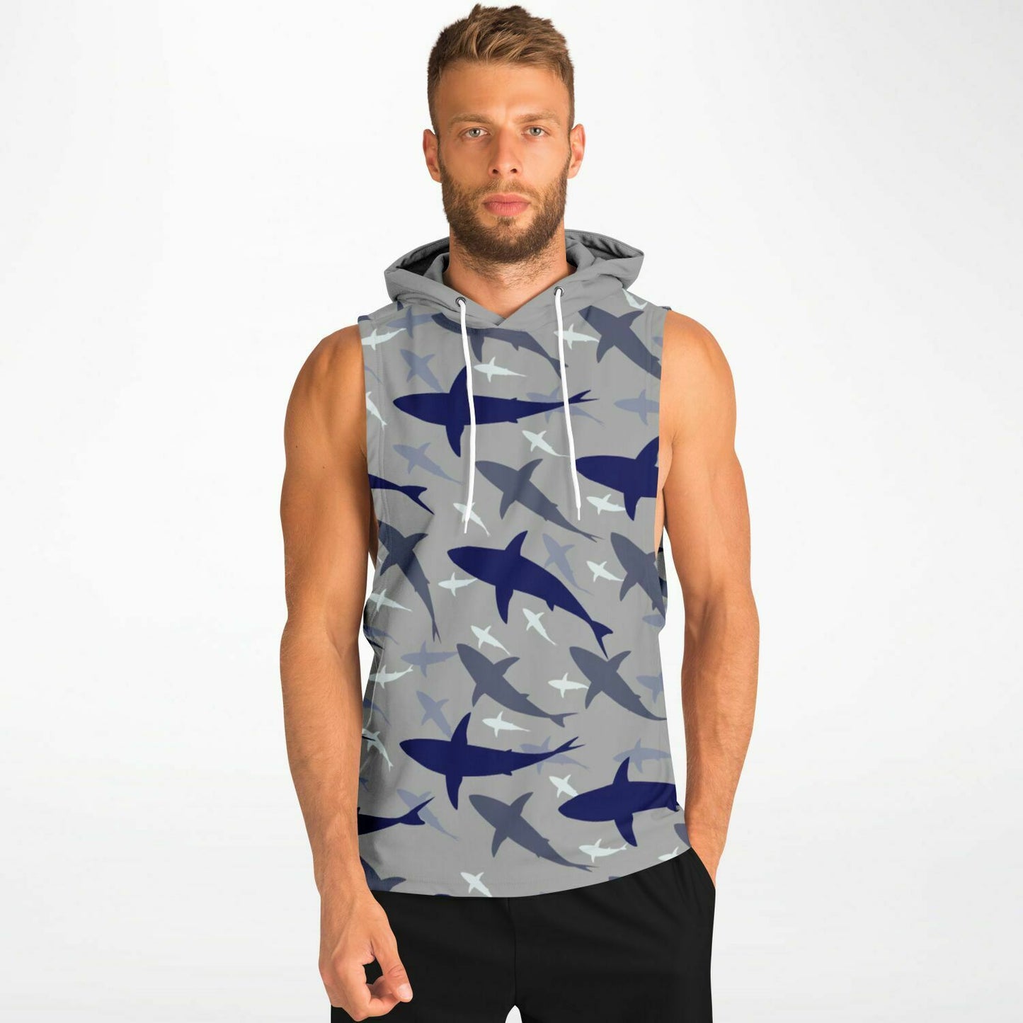 Shark Armhole Hoodie