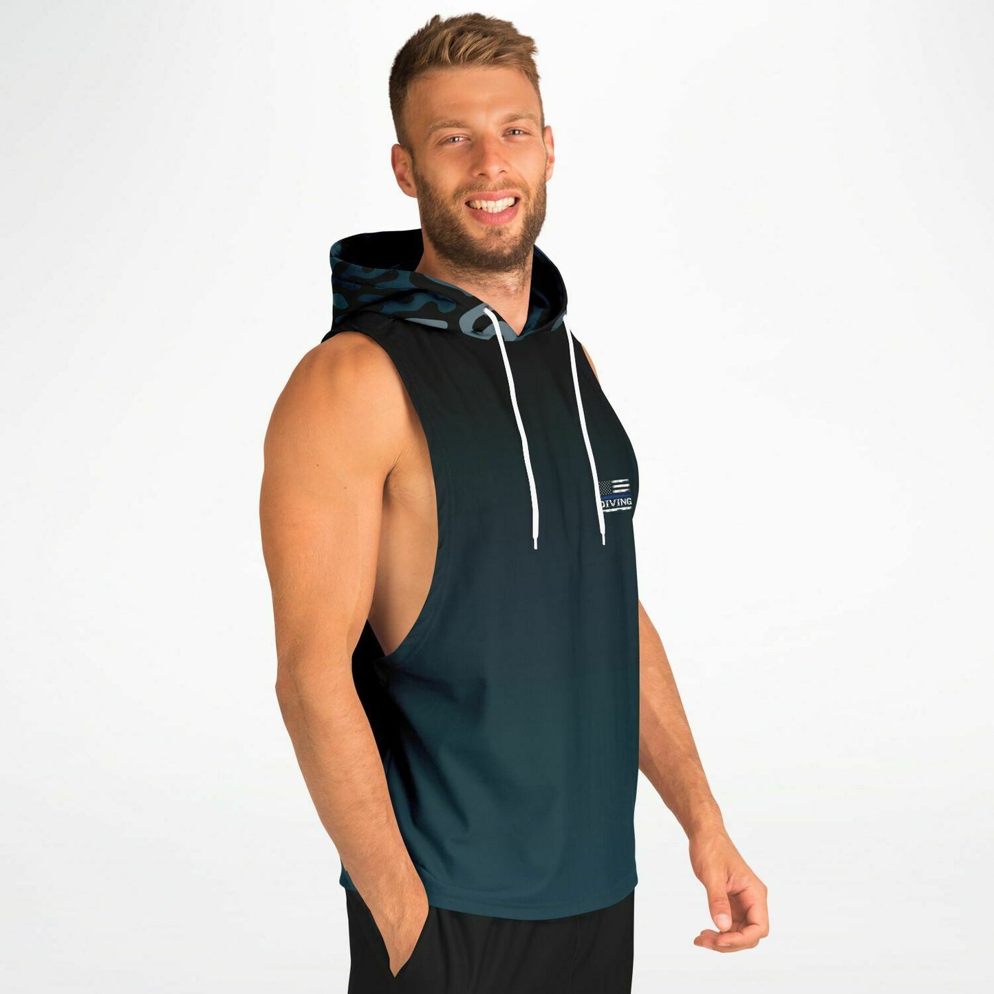 USA Diving Armhole Hoodie