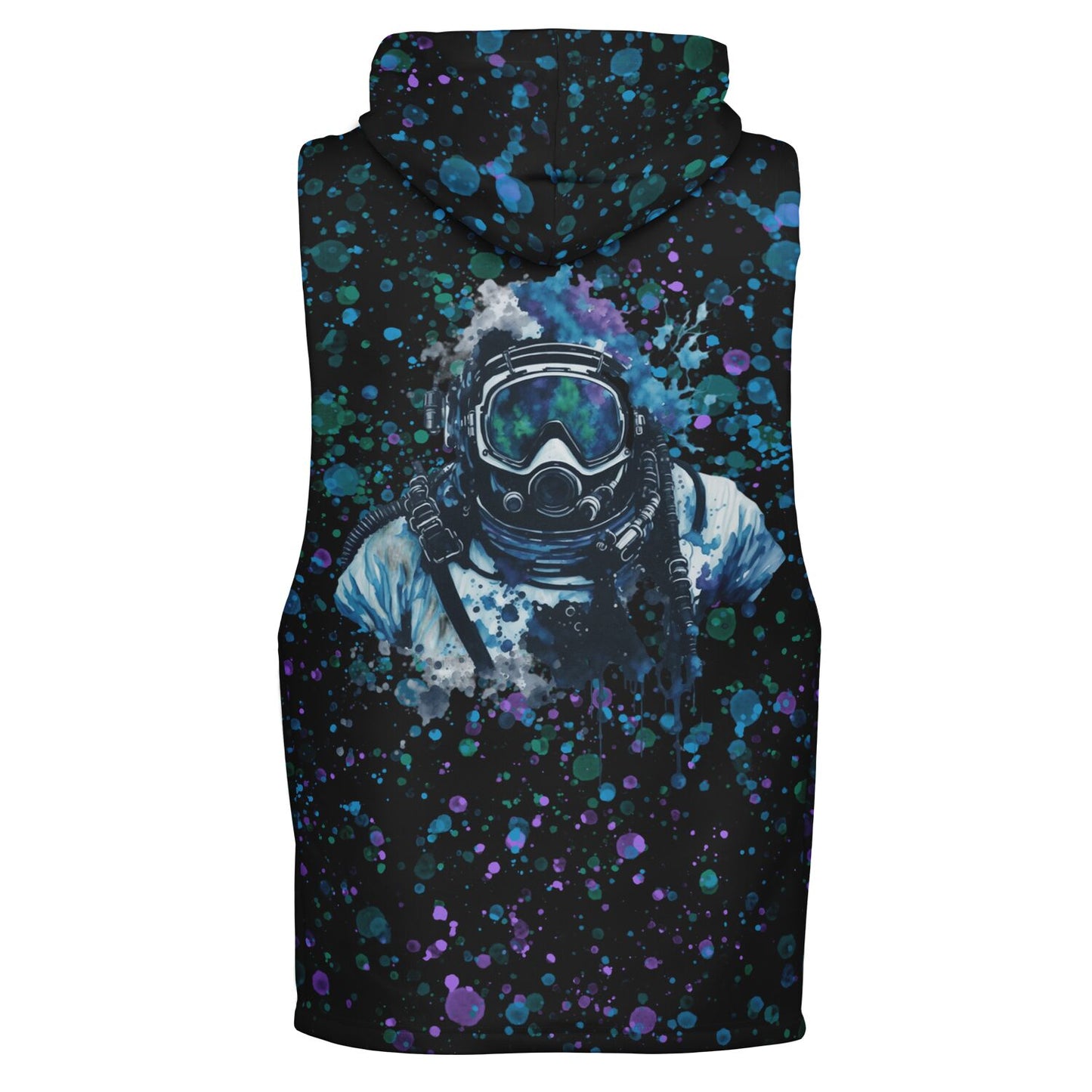 Diver Armhole Hoodie - AOP