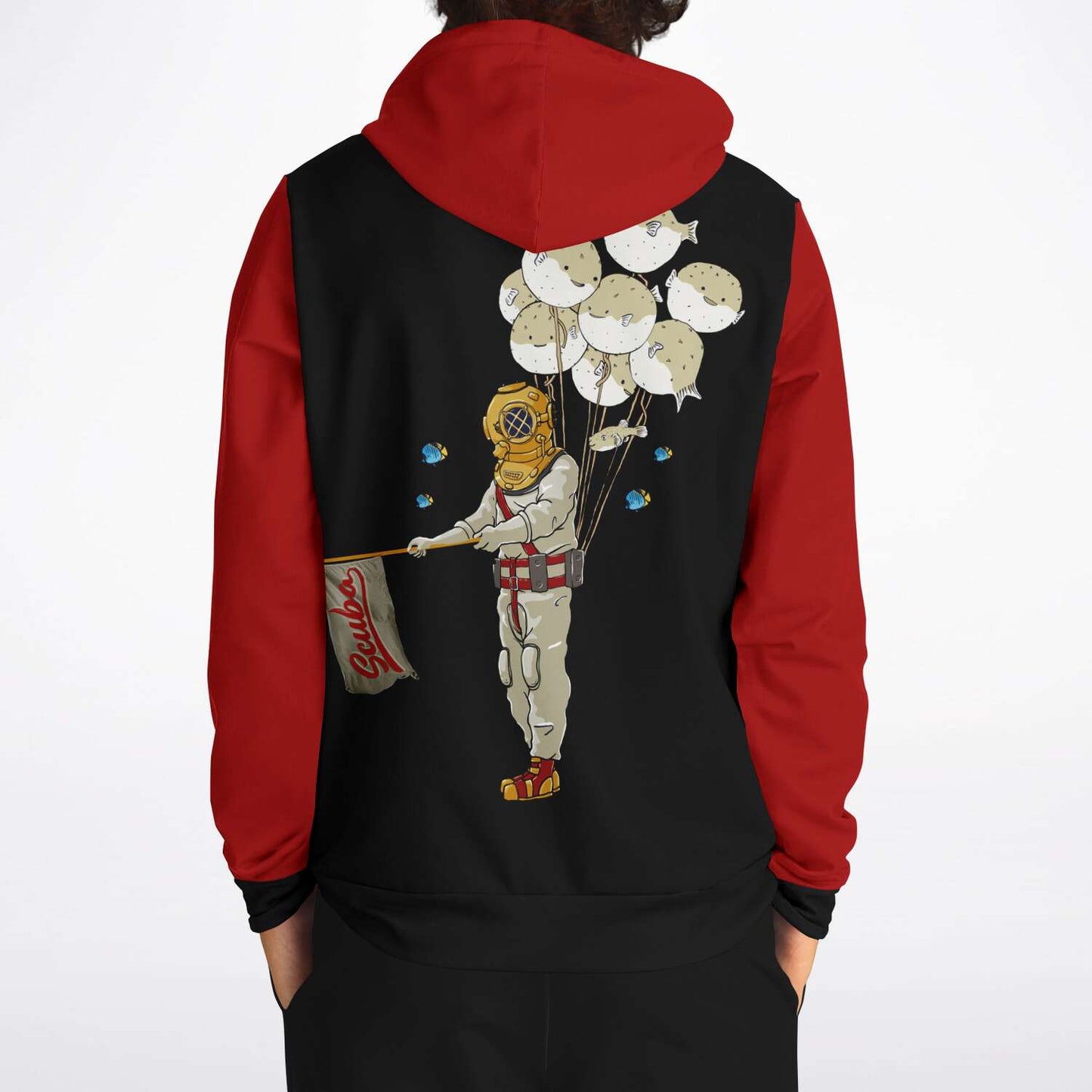 Vintage Scuba Diver Hoodie