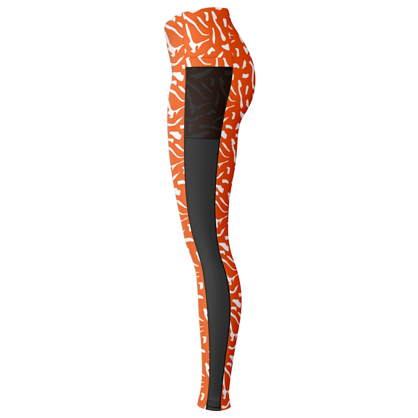 Orange Skin Cell Leggings