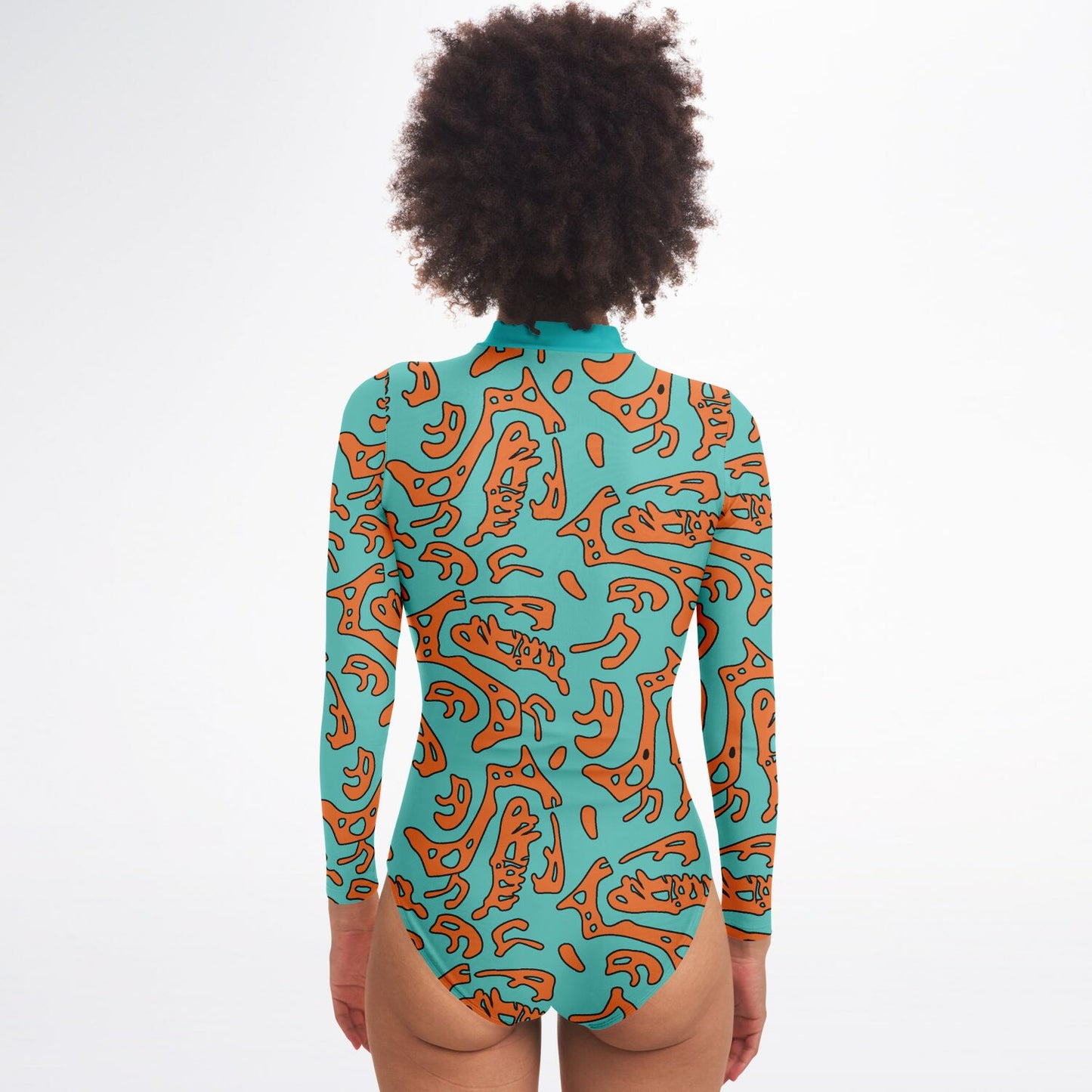 Corals Bodysuit Long Sleeve