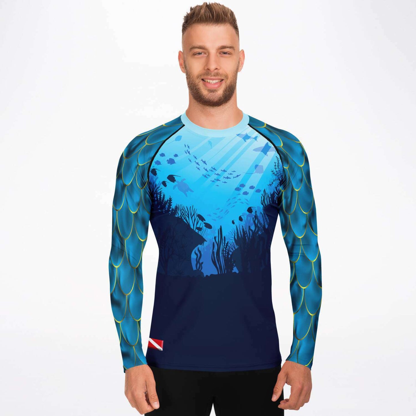 scuba rash guard mens