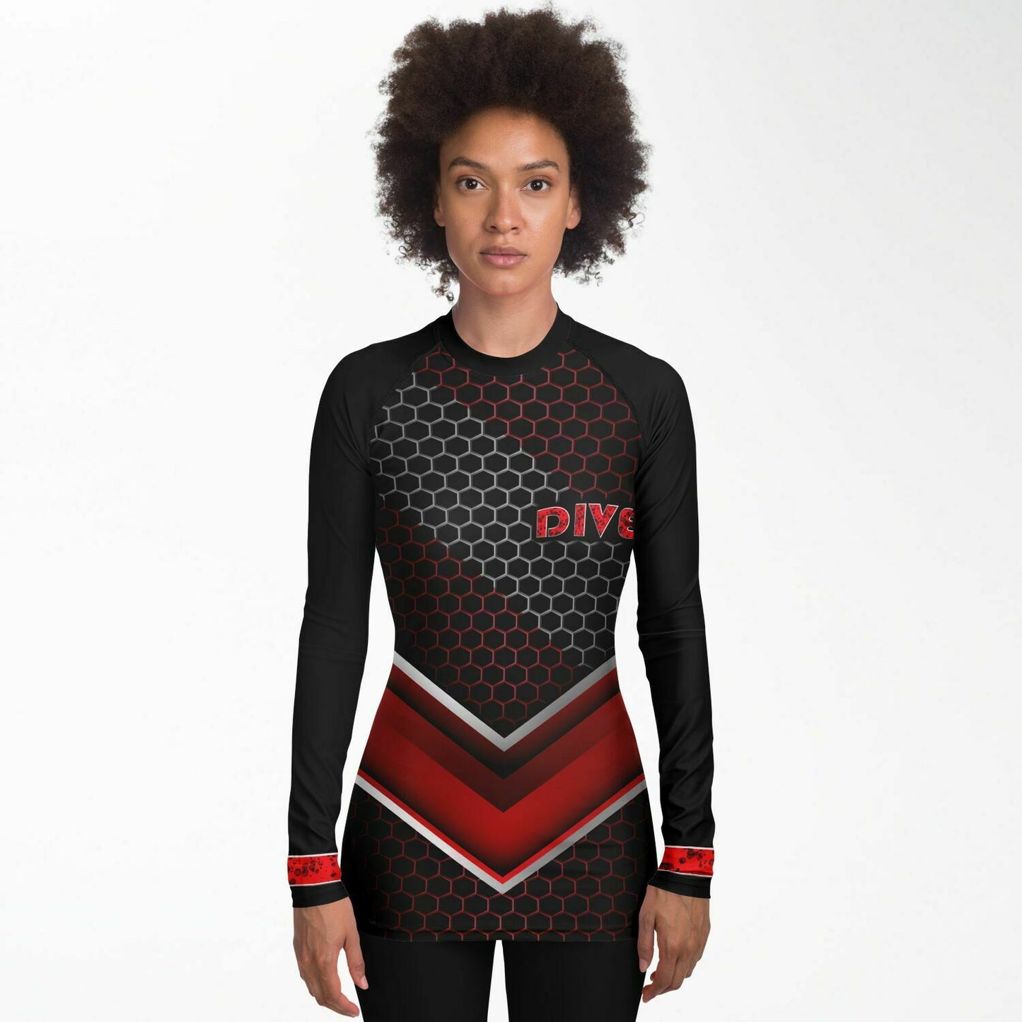 Dive Red Rashguard