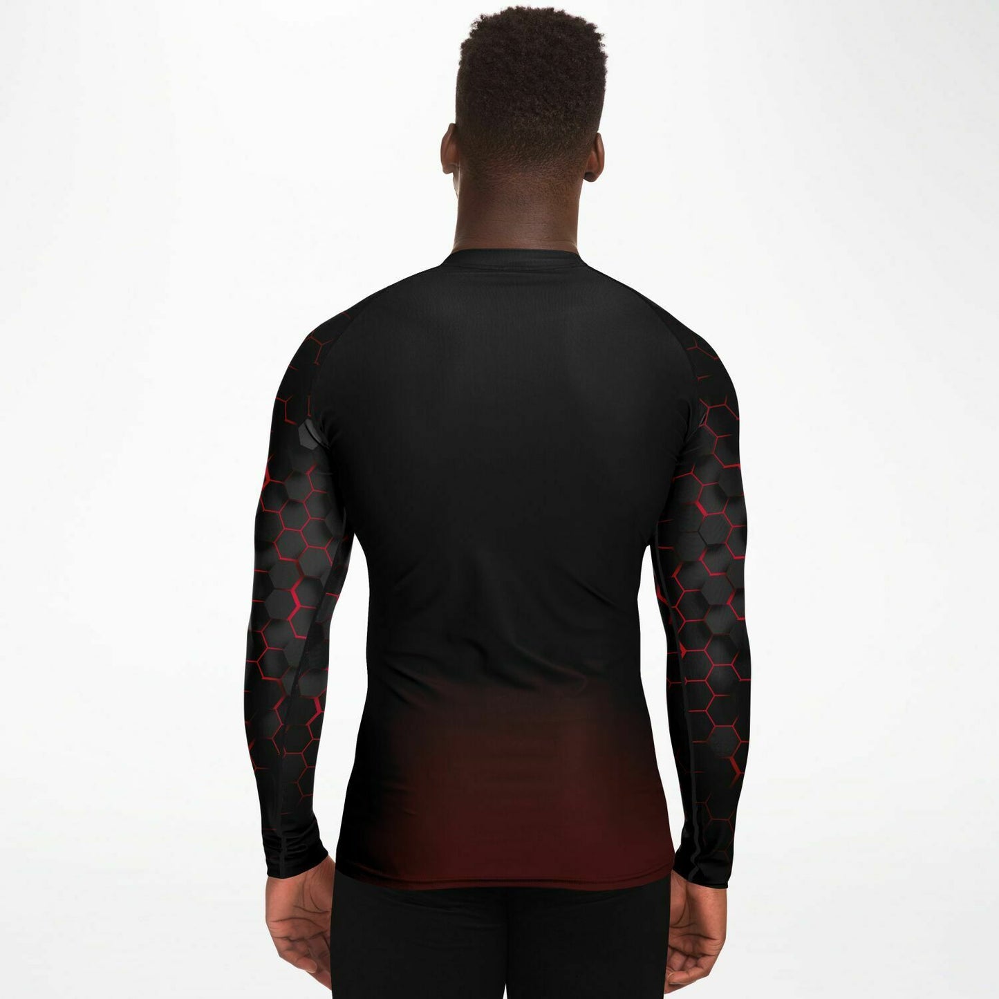 Diver Red Down Rashguard