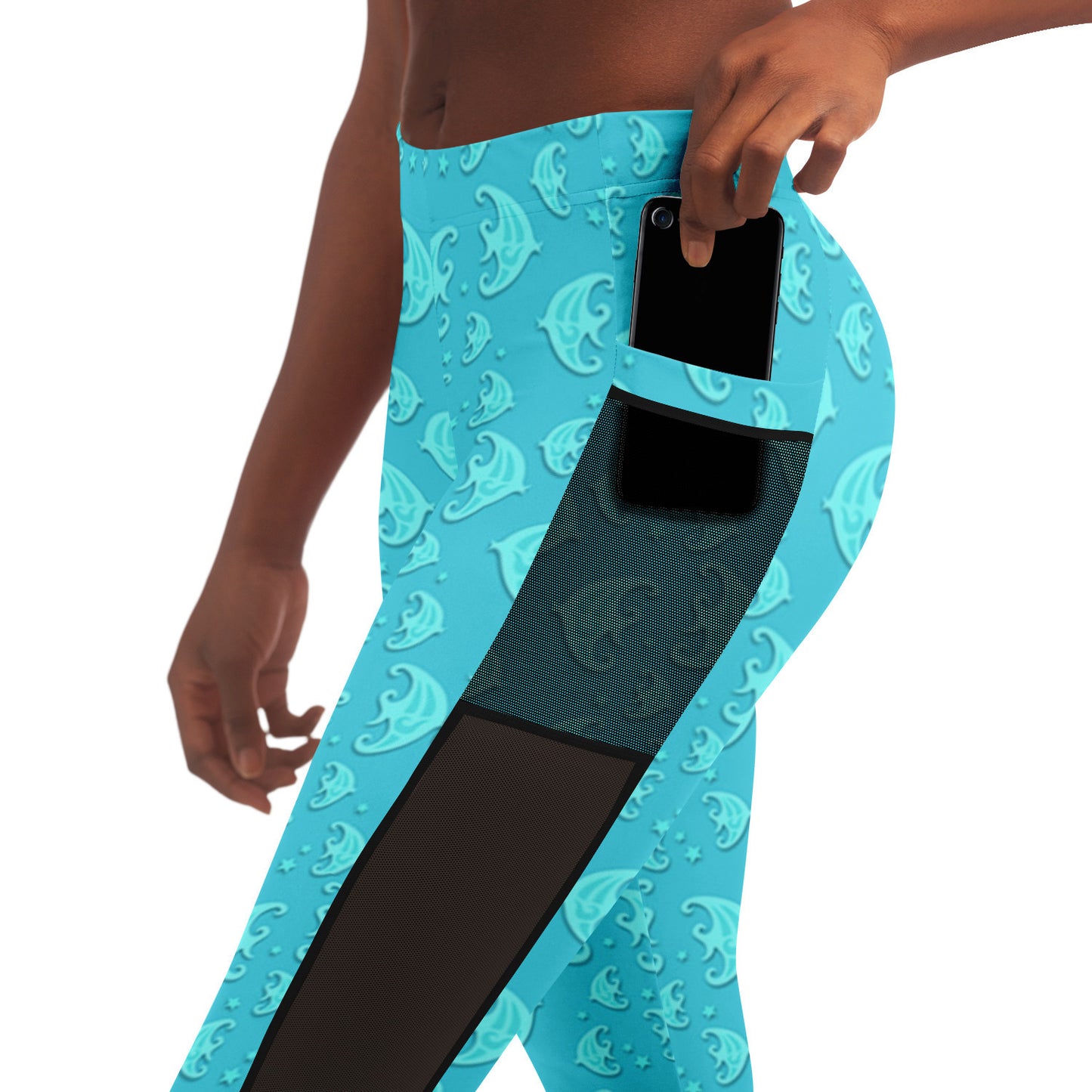 Blue Fish Leggings