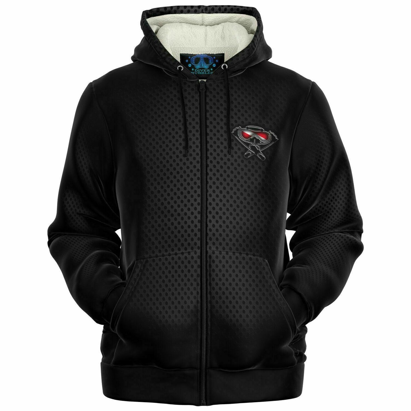 Born To Dive Zip-Up Hoodie