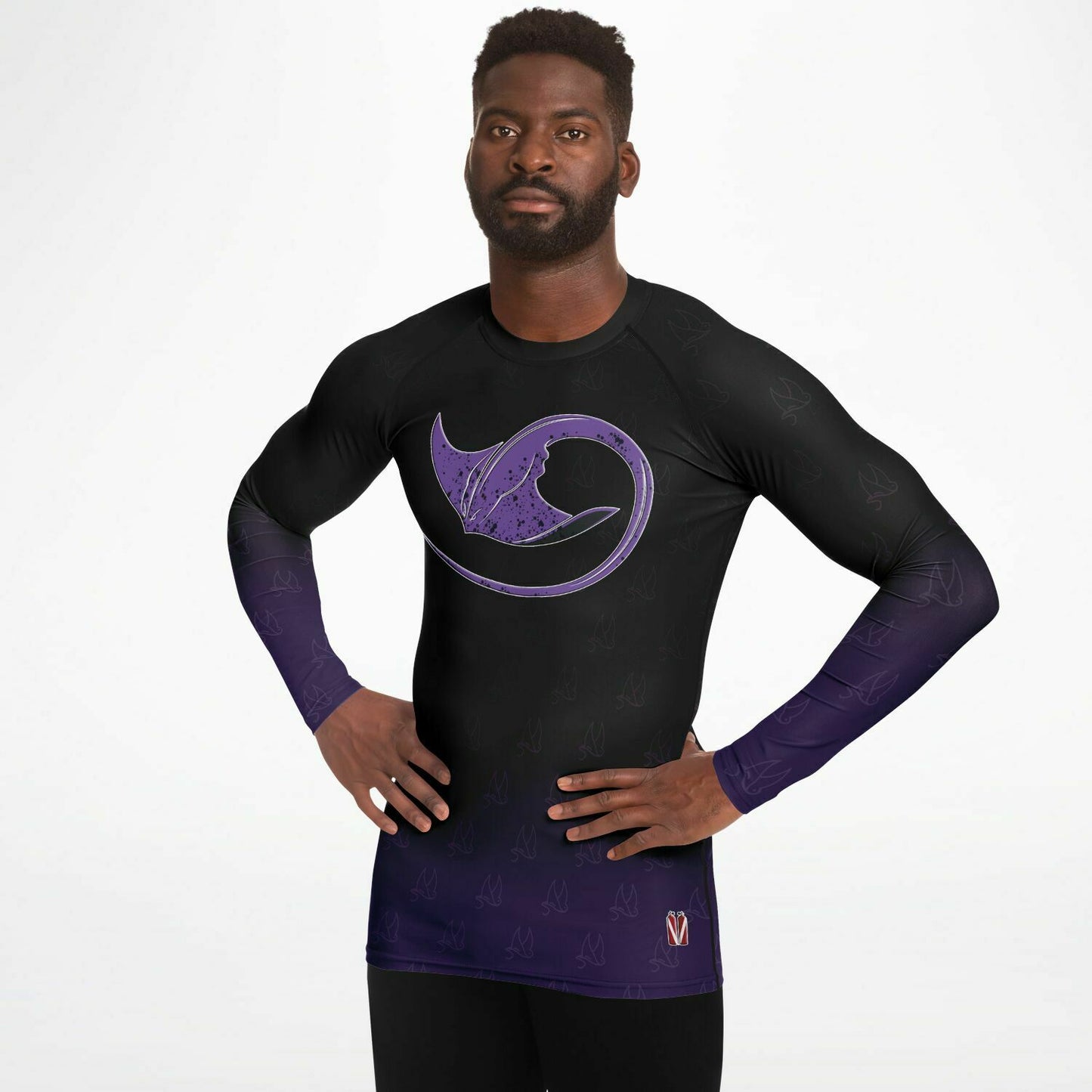 Purple Ray Rashguard