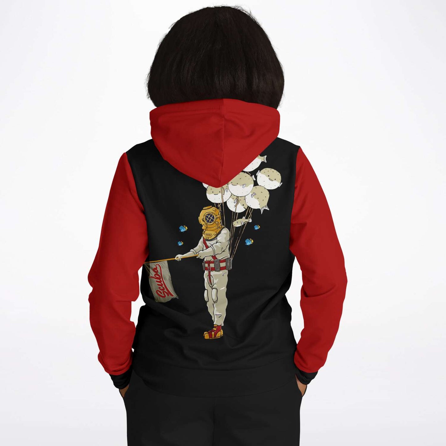 Vintage Scuba Diver Hoodie