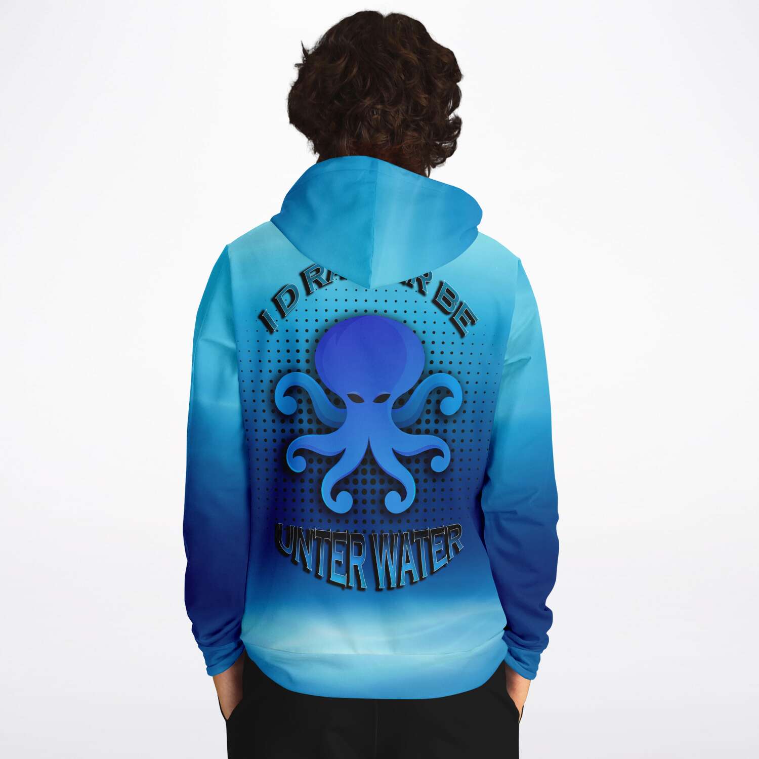 scuba diving zip hoodie