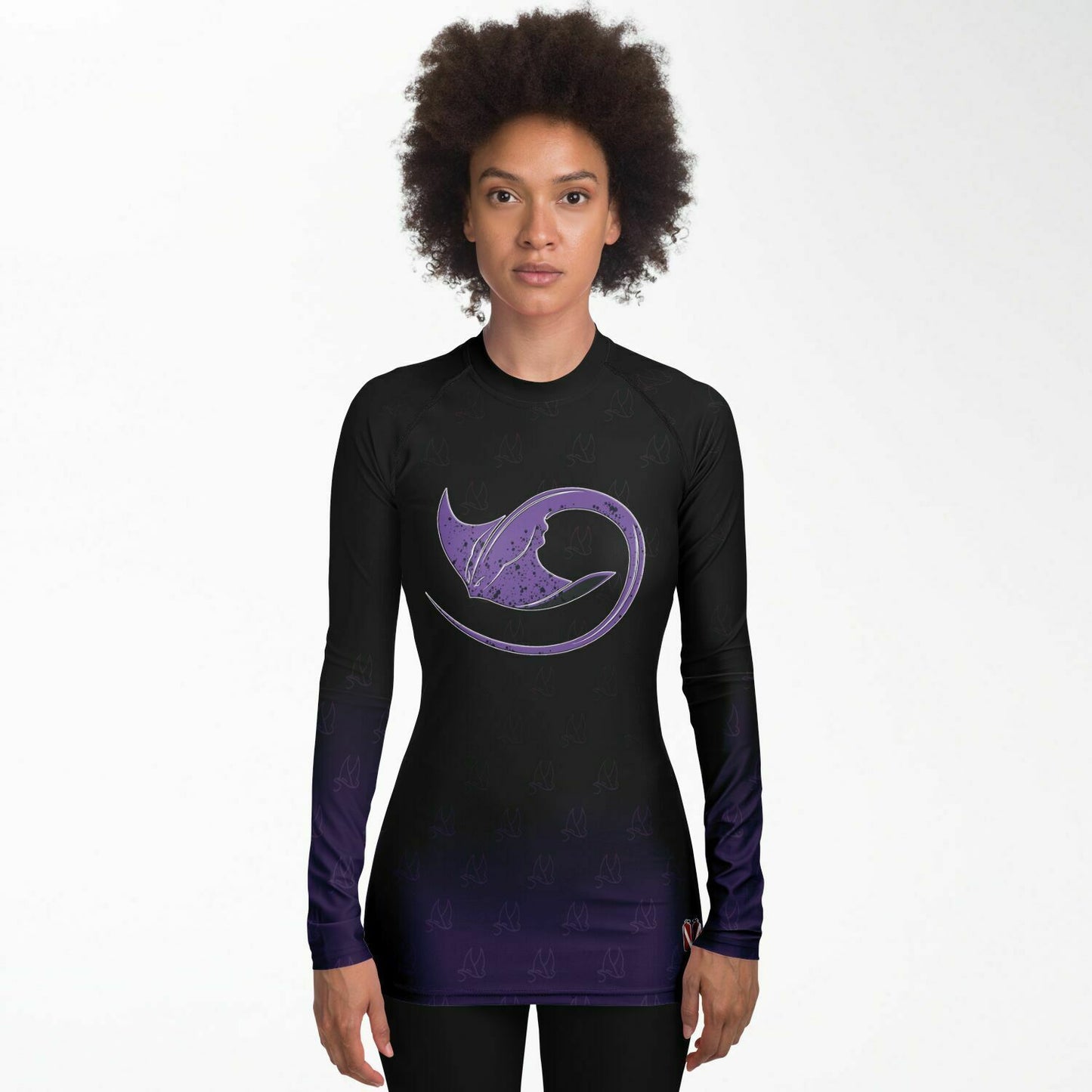 Purple Ray Rashguard