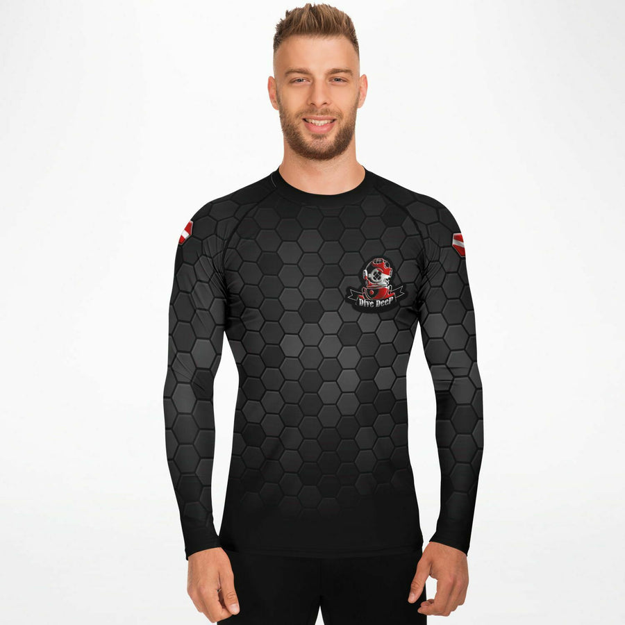 Hammerhead Rashguard - men's all-over-print scuba diving rash guard