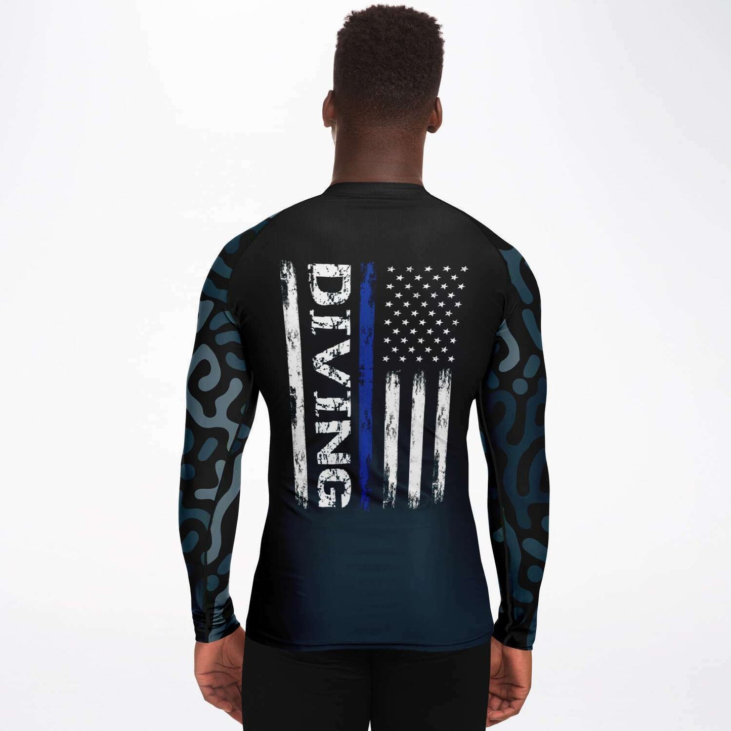 American Flag Camo Rashguard