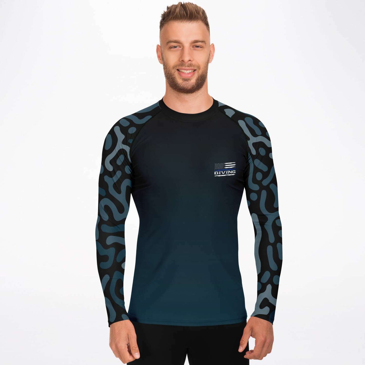 American Flag Camo Rashguard