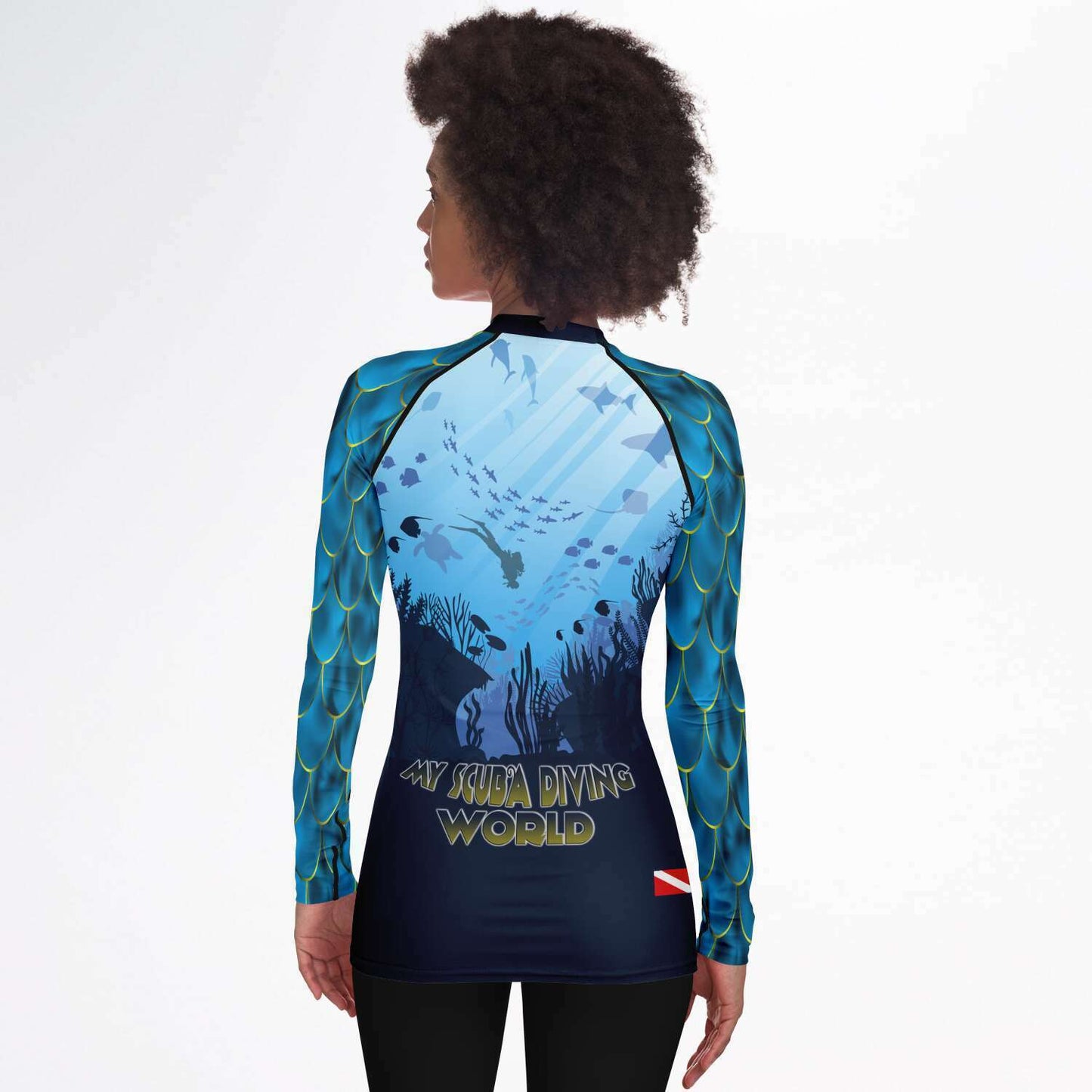 My Scuba Diving World Rashguard