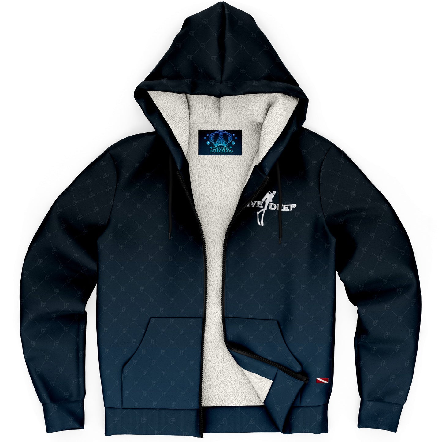 Dive Deep LIMITED Zip Up Hoodie