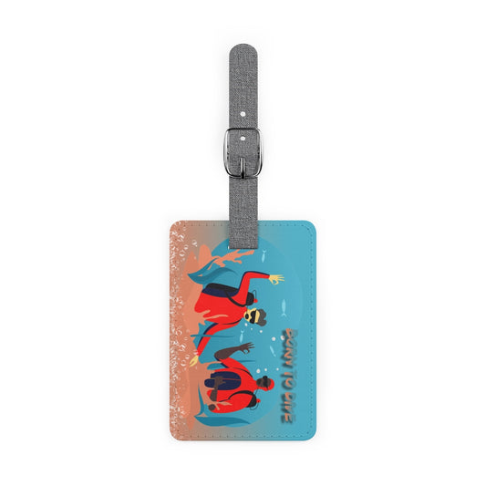 Scuba Diving Luggage Tag