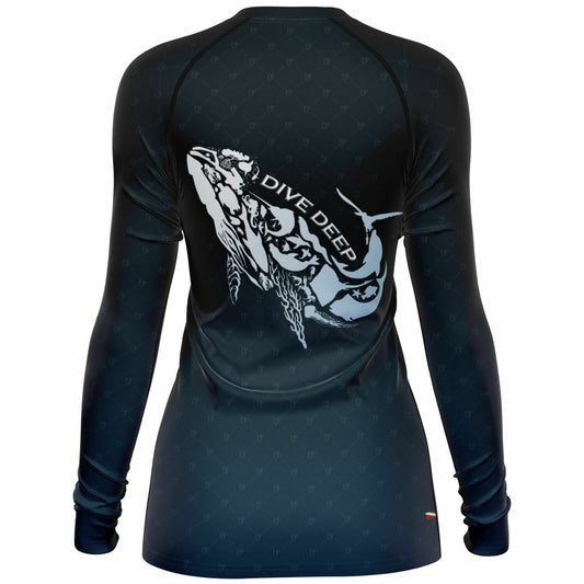 Dive Deep Whale Rashguard