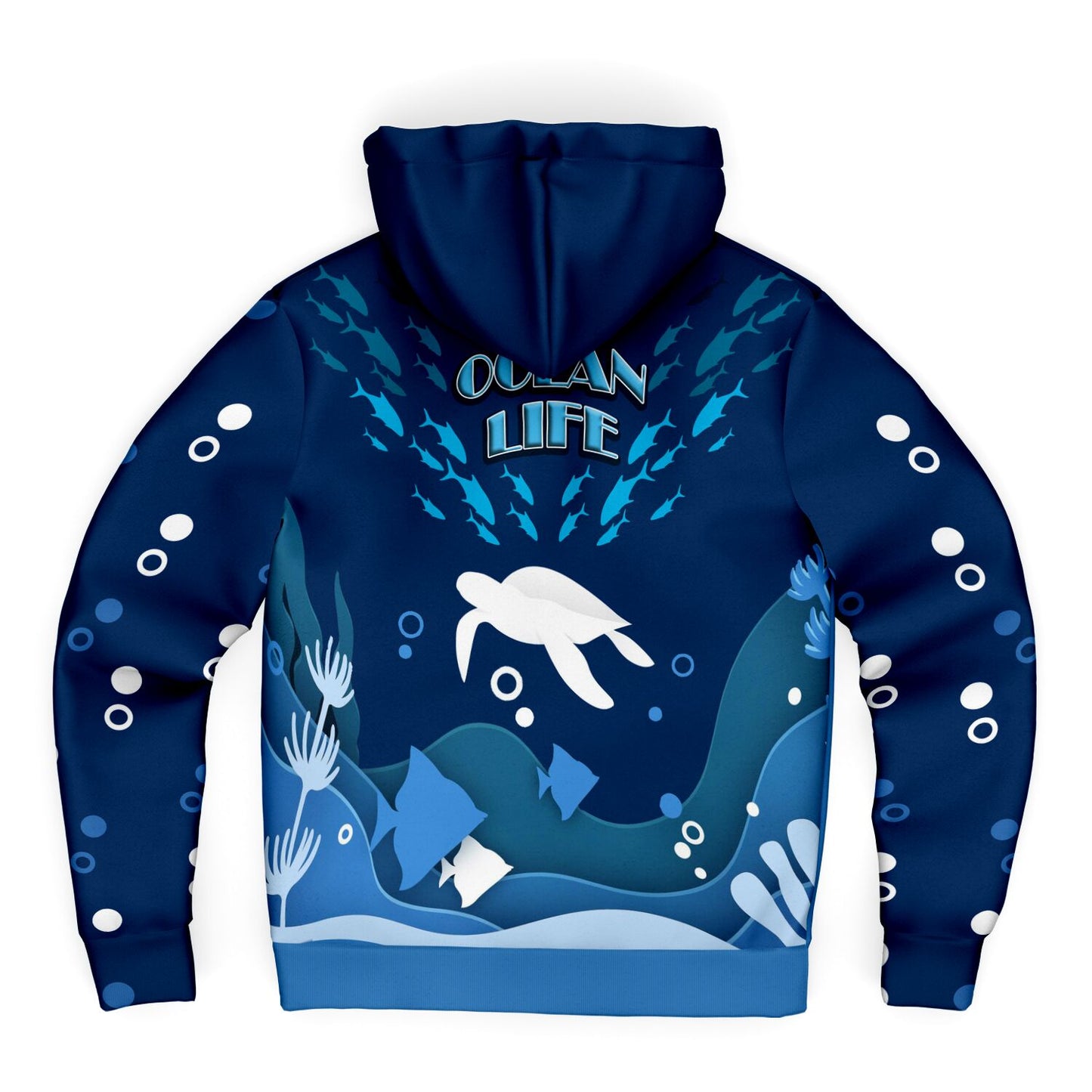 Ocean Life Zip-Up Hoodie