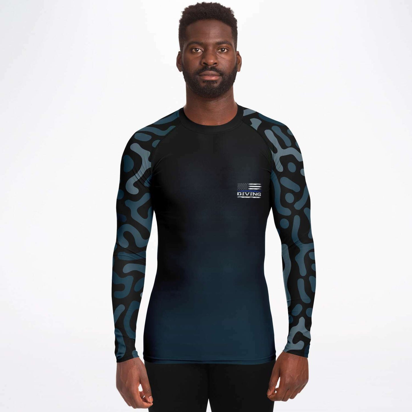 American Flag Camo Rashguard