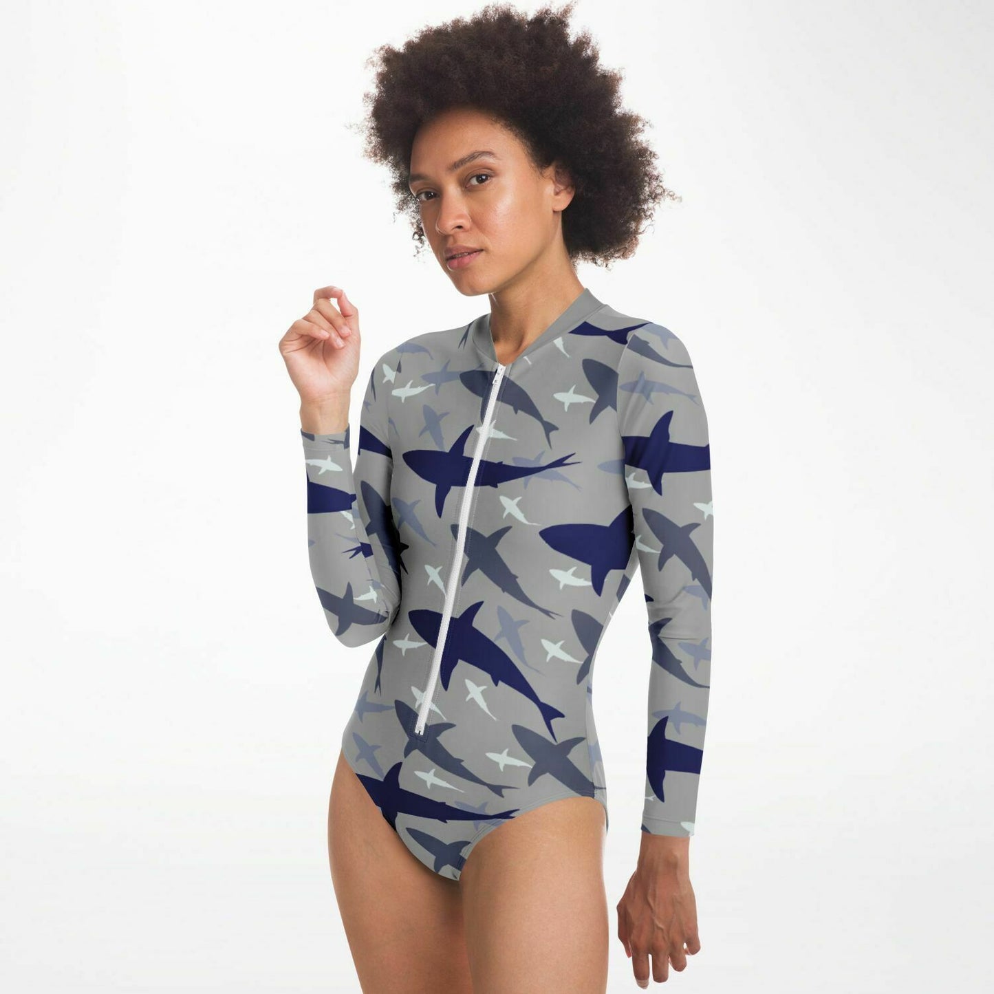 Bodysuit Long Sleeve - AOP