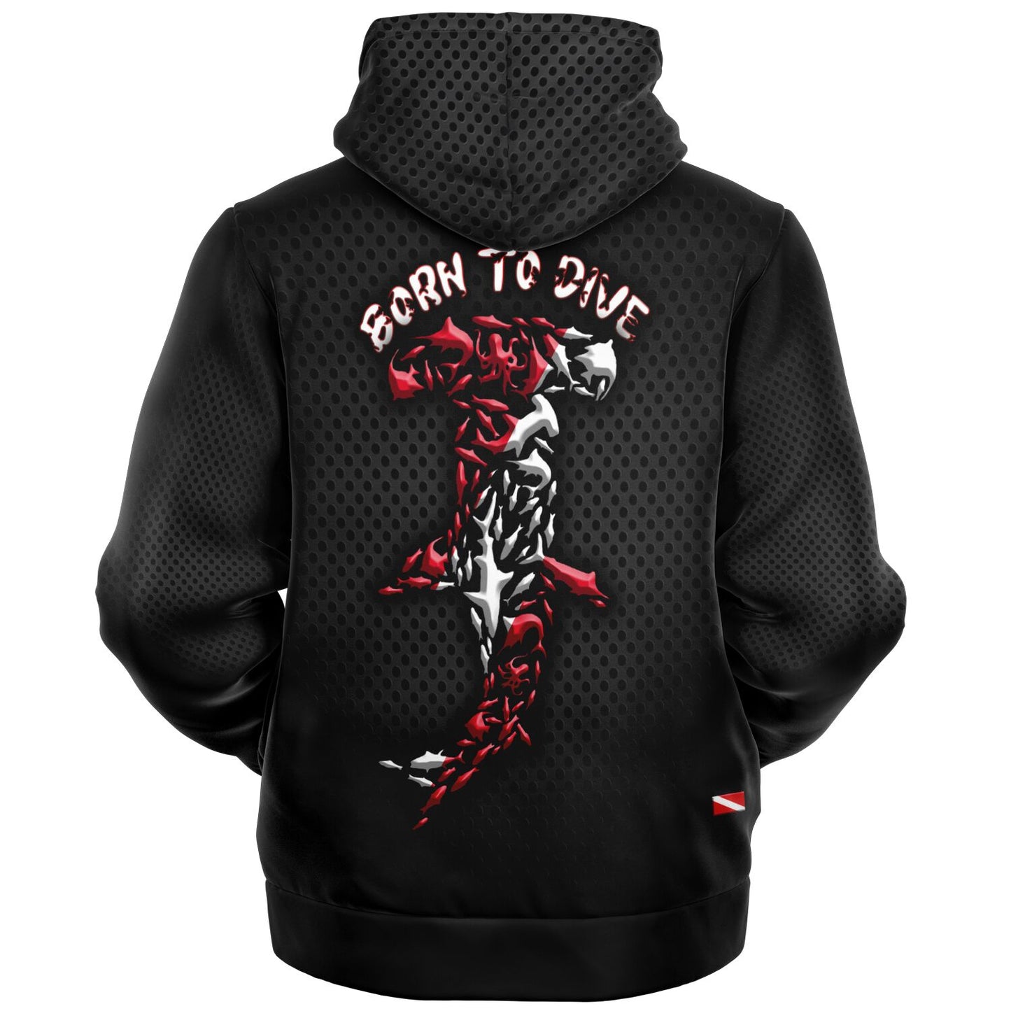 Born To Dive Zip-Up Hoodie